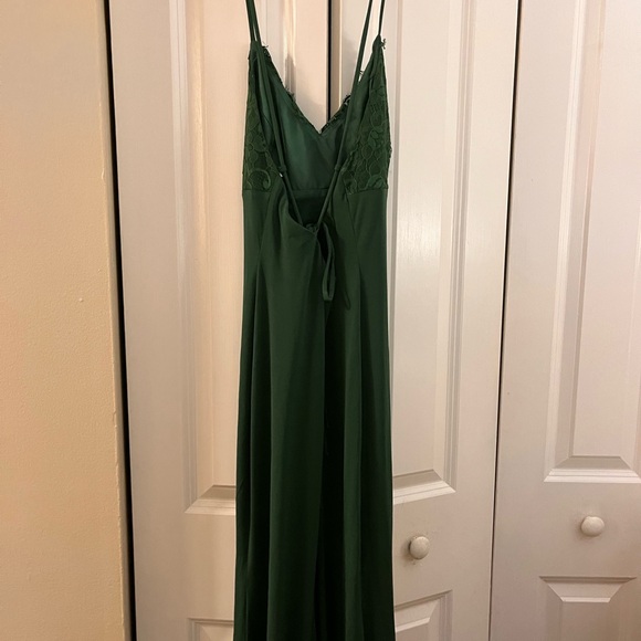 JJ’s house green formal dress - Picture 2 of 3